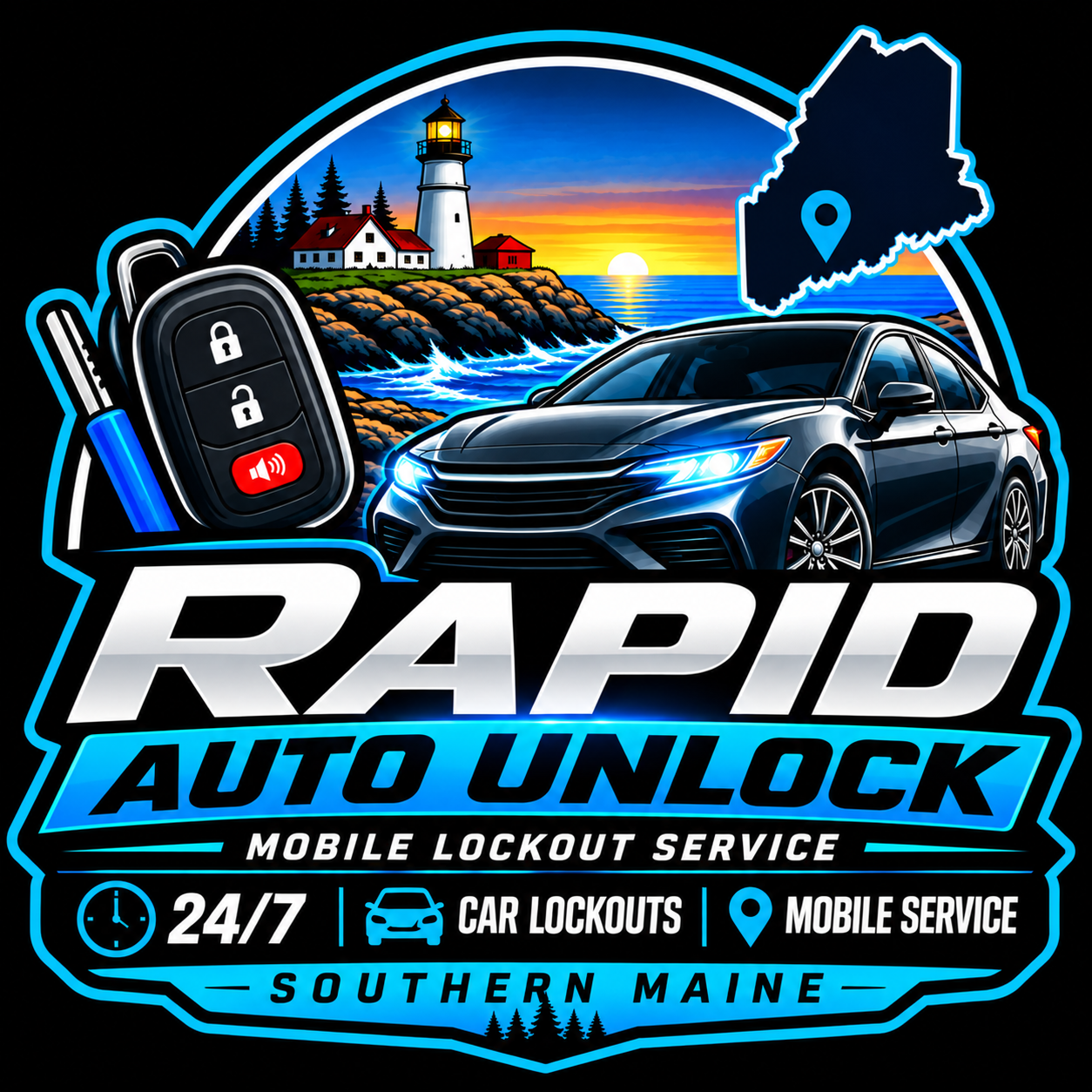 Rapid Auto Unlock - Southern Maine mobile car lockout service